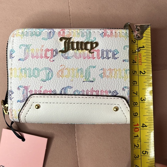 NWT Juicy Couture Wallet - White & Rainbow - Picture 7 of 10